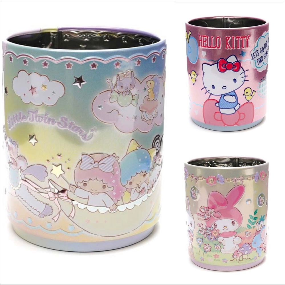 Sanrio Characters Tin Stand (Pen / Cosmetics)